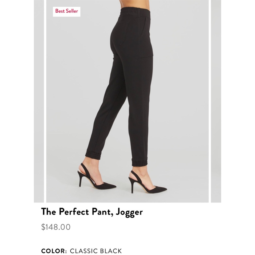 SPANX Classic Black Jogger Leggings